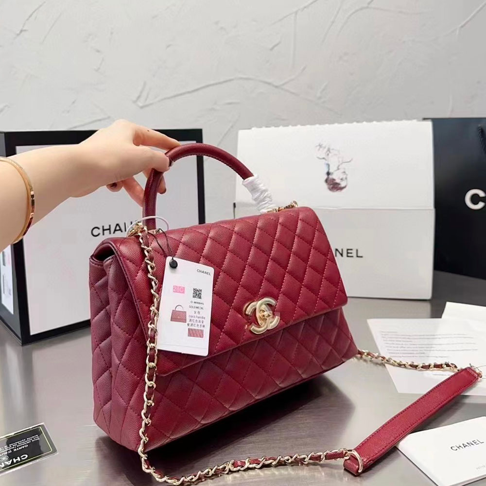 Chanel Coco Handle Bag Medium (Replica)