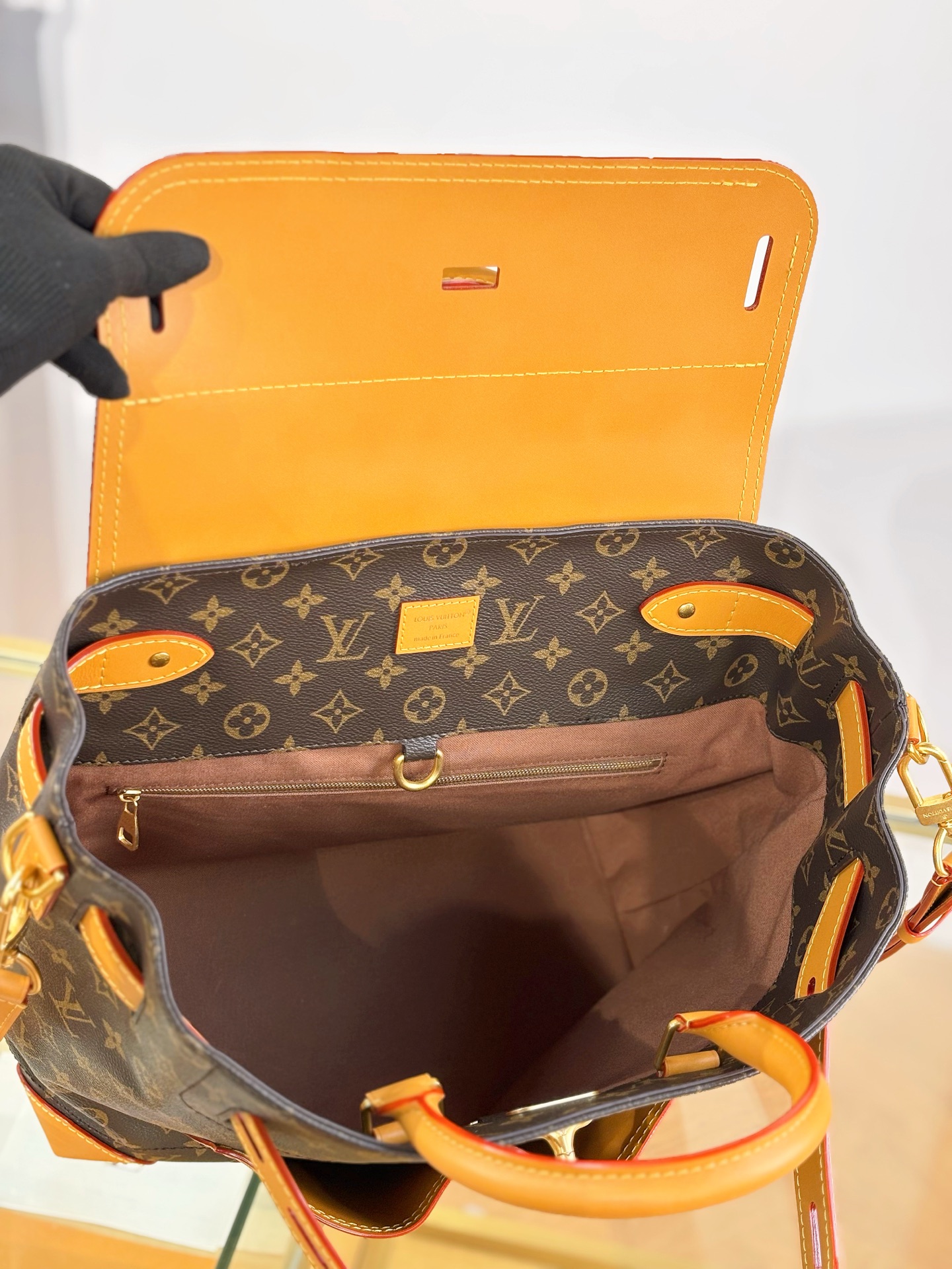 TOP Louis Vuitton LV Steamer 30 Monogram Bag 33x32x14 cm - Brown