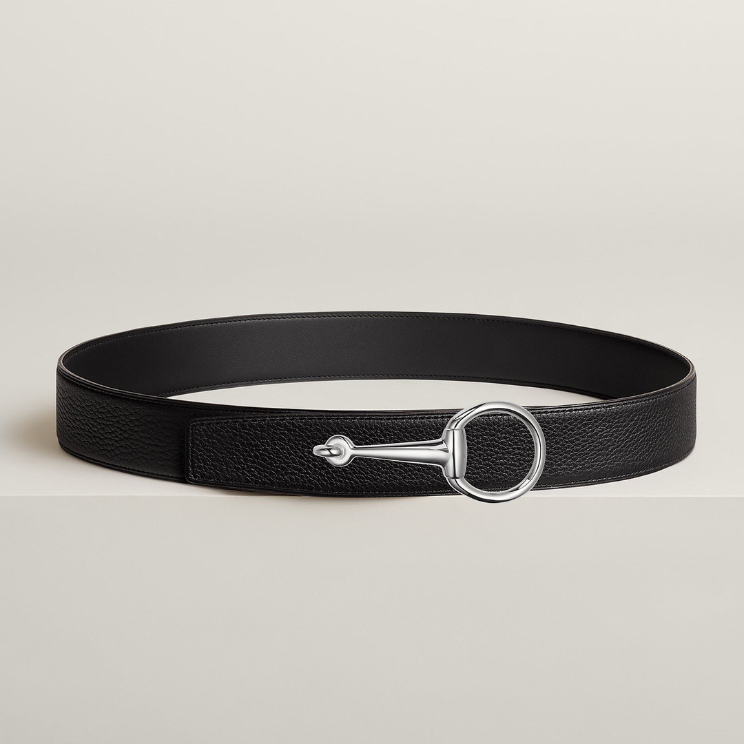 TOP HERMES Flippable Belt 3.8CM