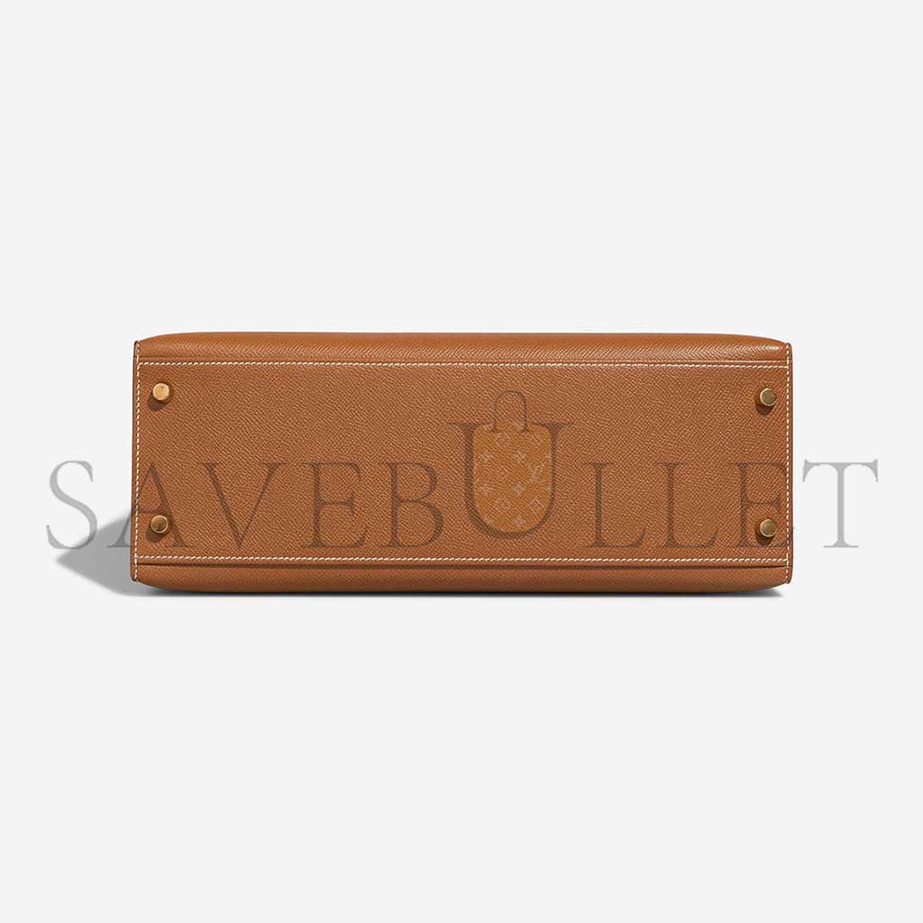 HERMÈS KELLY SELLIER 32 EPSOM GOLD (32*23*10.5cm)