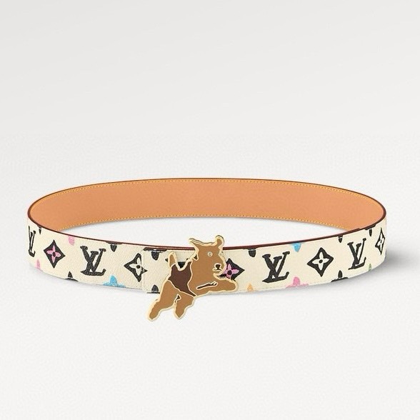 TOP Louis Vuitton LV Double Sided Waistband