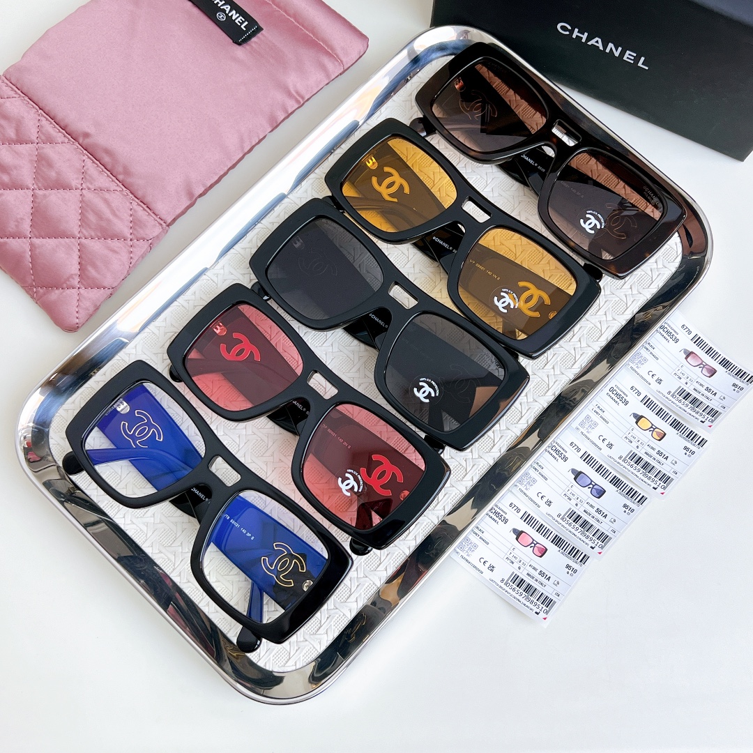 TOP CHANEL Sunglasses - 5 Colors