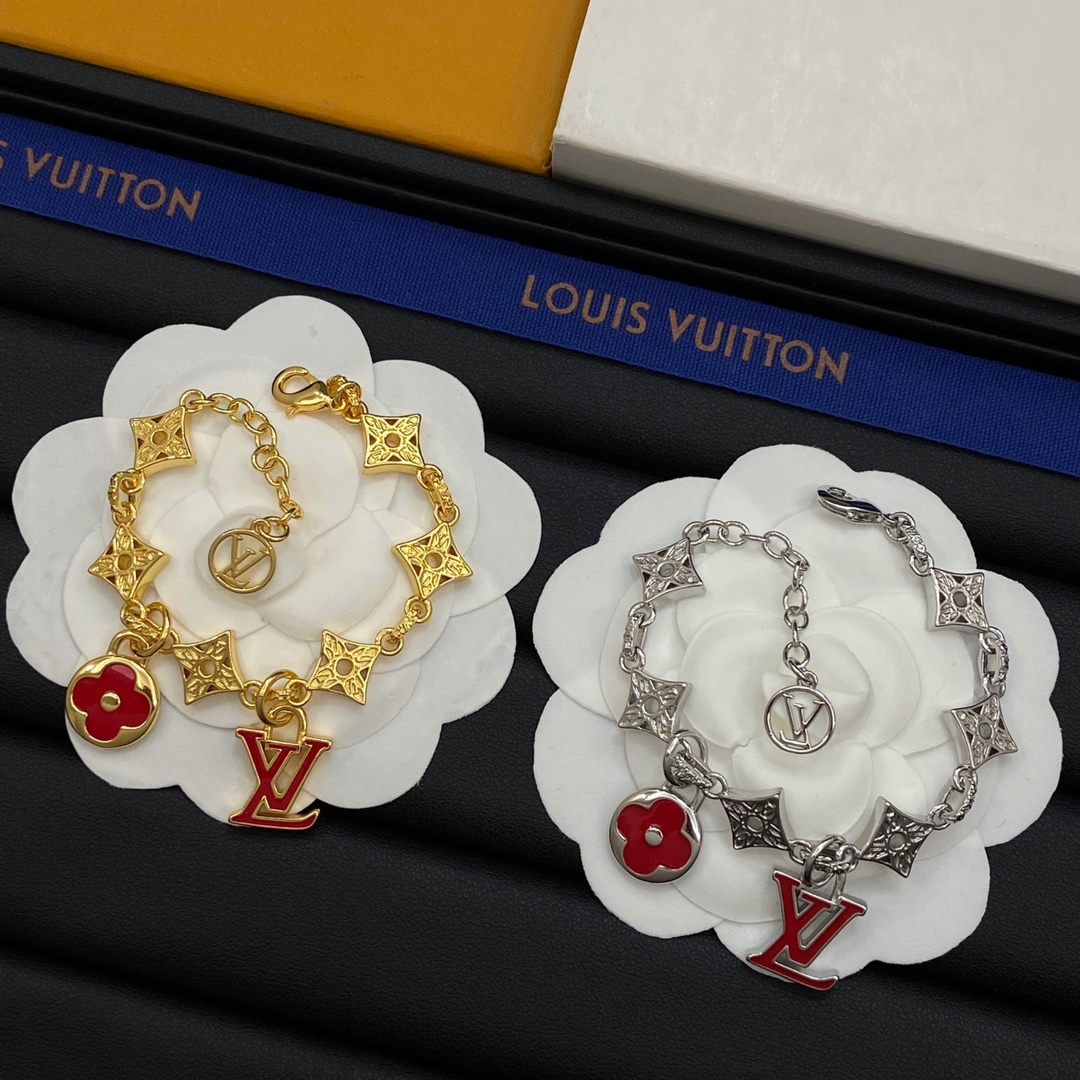 TOP Louis Vuitton LV Bracelet - 2 Colour