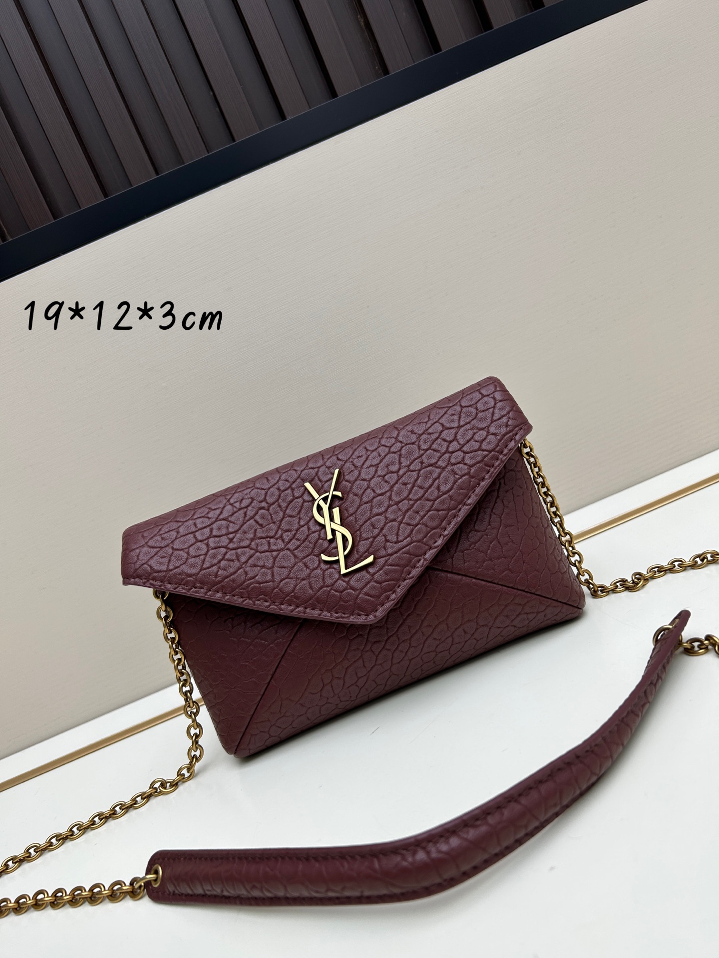 TOP Yves Saint Laurent YSL Calypso Bag 19×12×3cm - 4 Colors& GHW