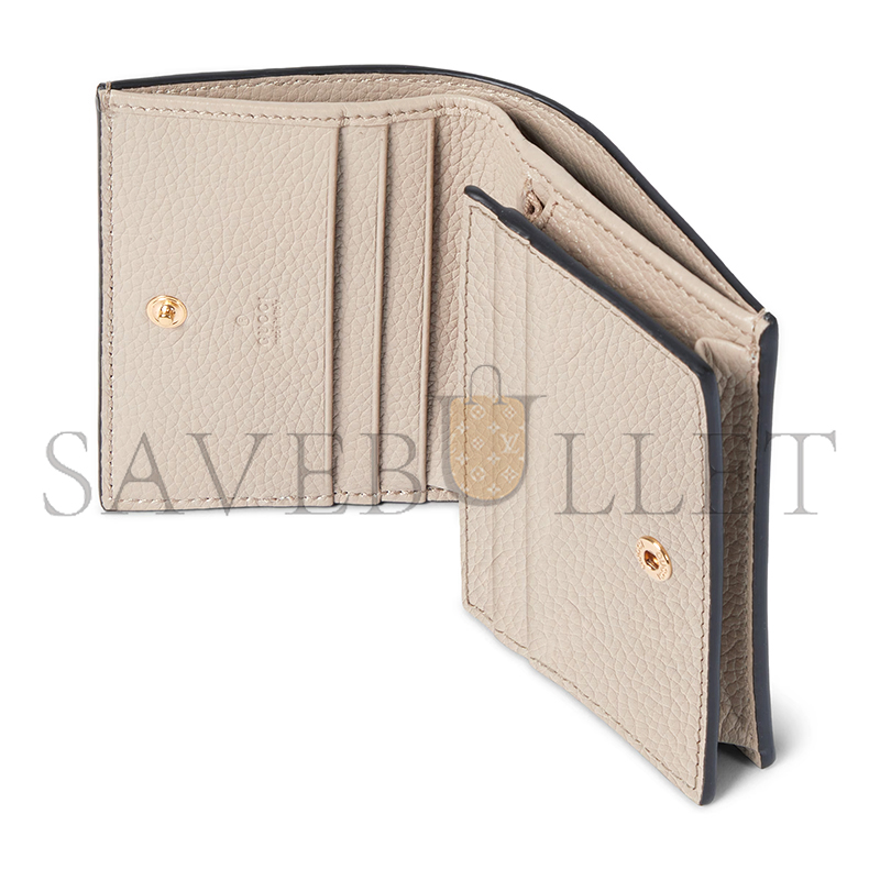 GUCCI BI-COLOR GG MARMONT SMALL WALLET 841358 (11*8.5cm)