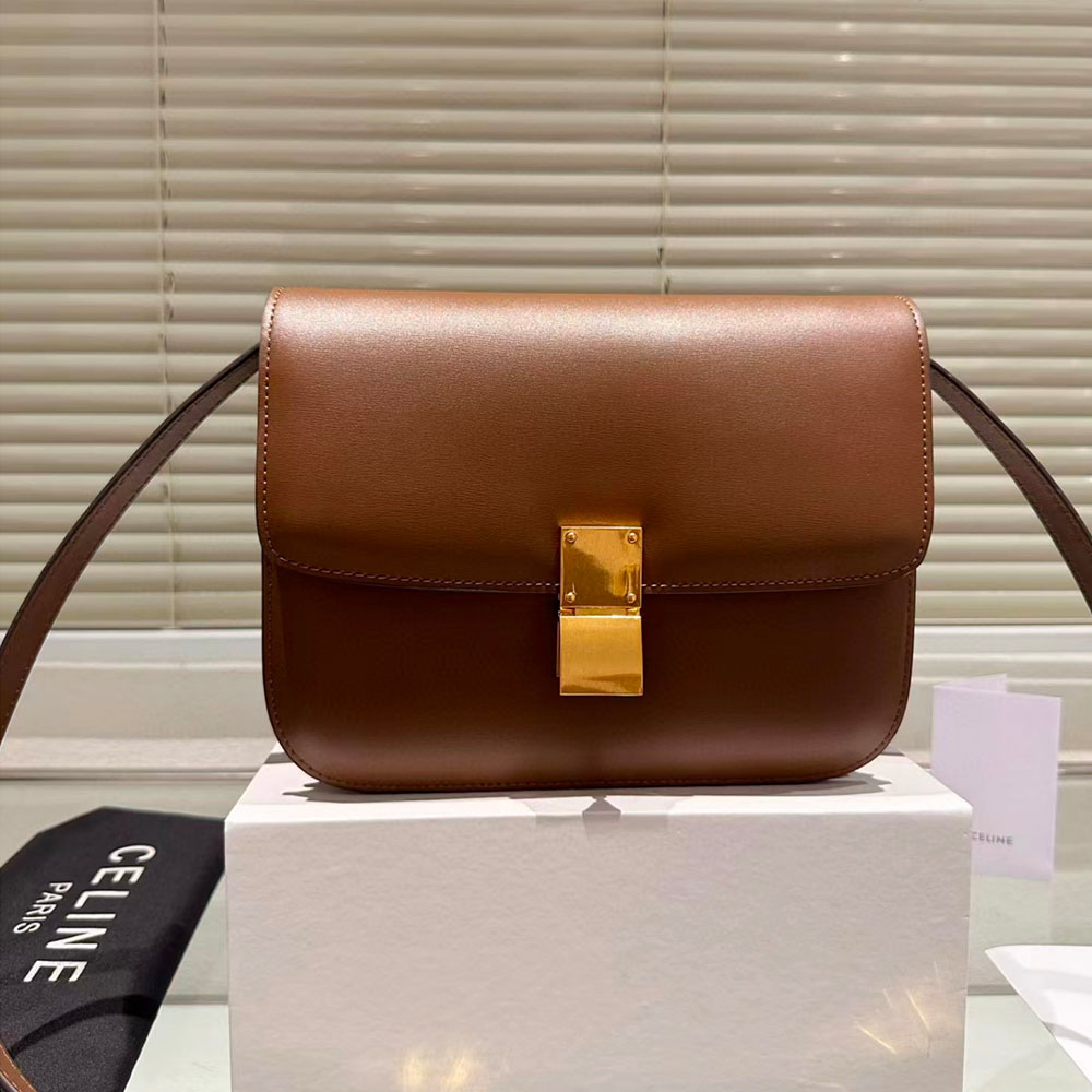 CELINE Liege Calfskin Box Flap Bag(Replica)