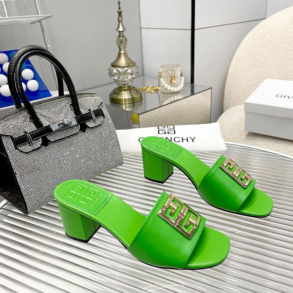 Givenchy Leather Fashion Muggles  Slide Sandal(Replica)