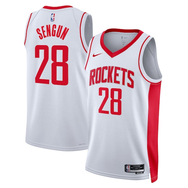 Alperen Sengun #28 Houston Rockets Men's Jersey Icon Edition - White