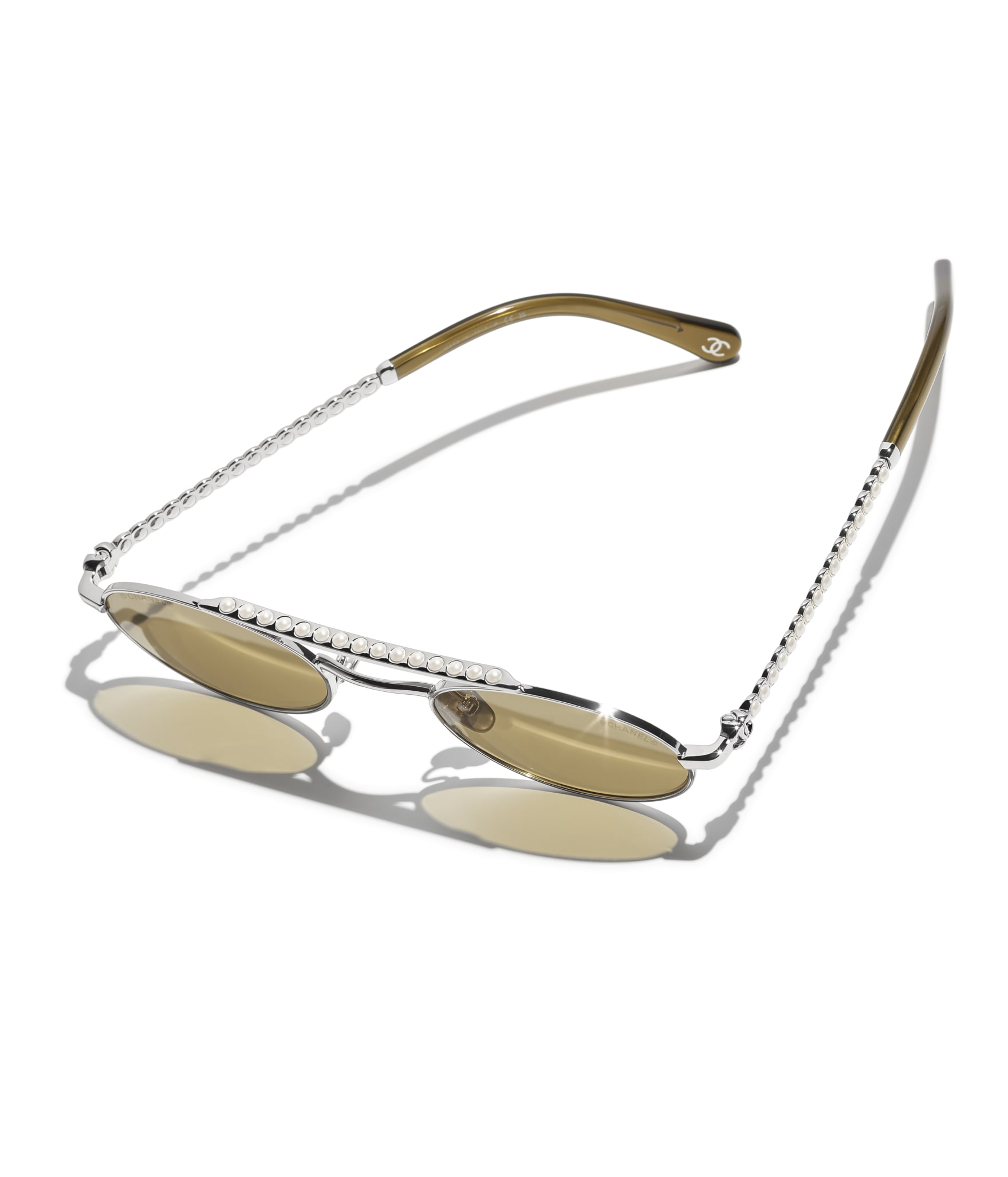 CHANEL Oval Sunglasses A71776X08223L