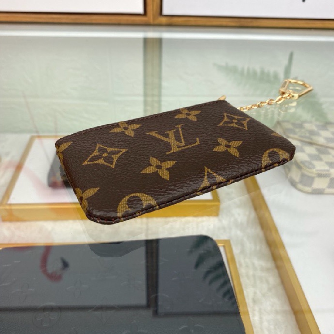Louis Vuitton LV Key & Coin Wallet M62650(Replica)