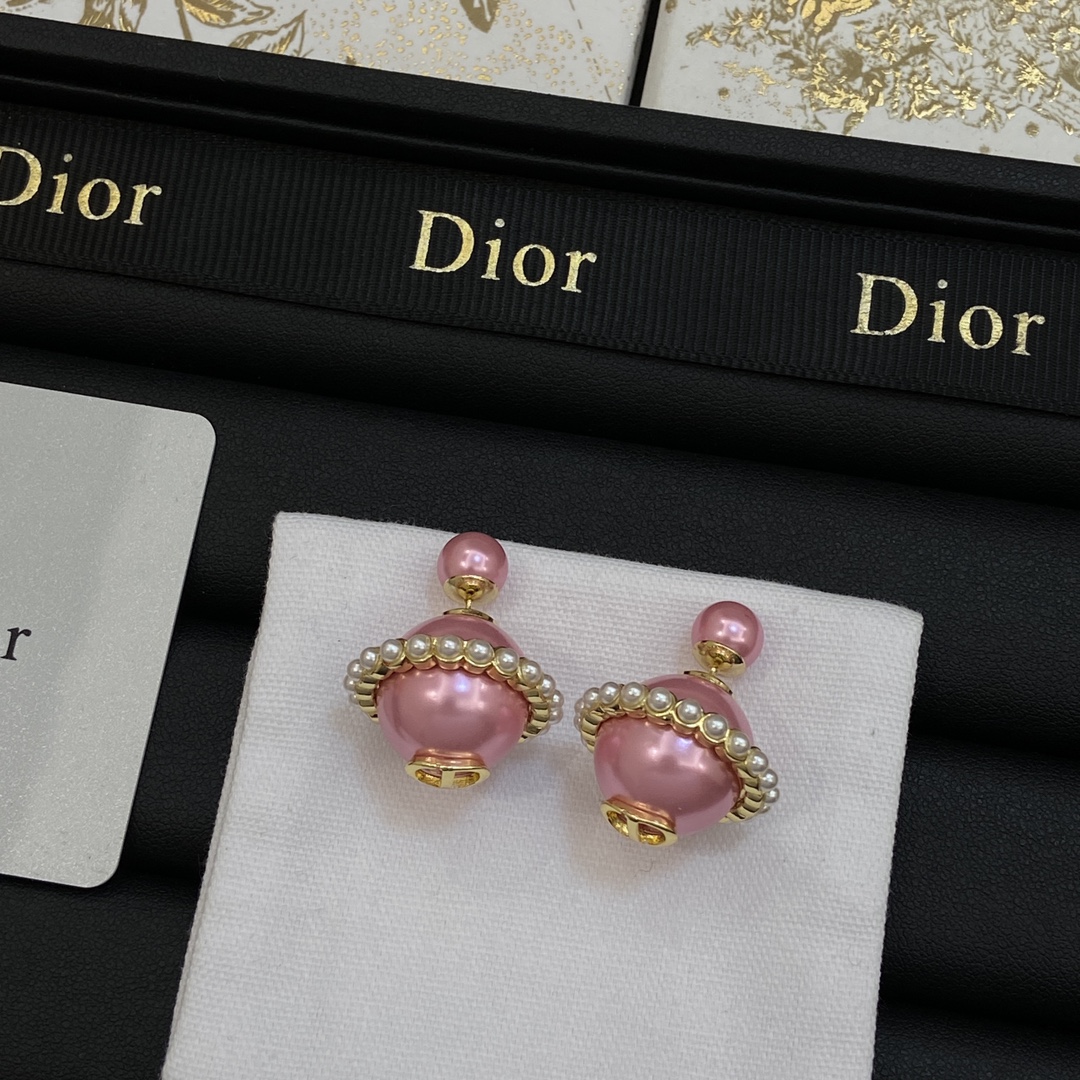 TOP  Christian Dior Earrings-2 Colors