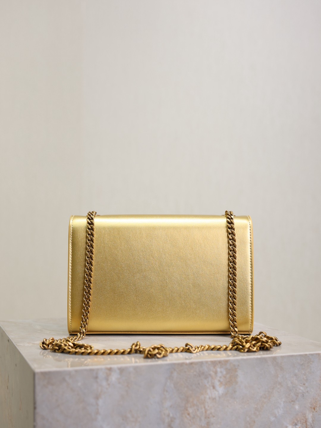 TOP Yves Saint Laurent YSL Kate Bag 24x14.5x5cm - Gold