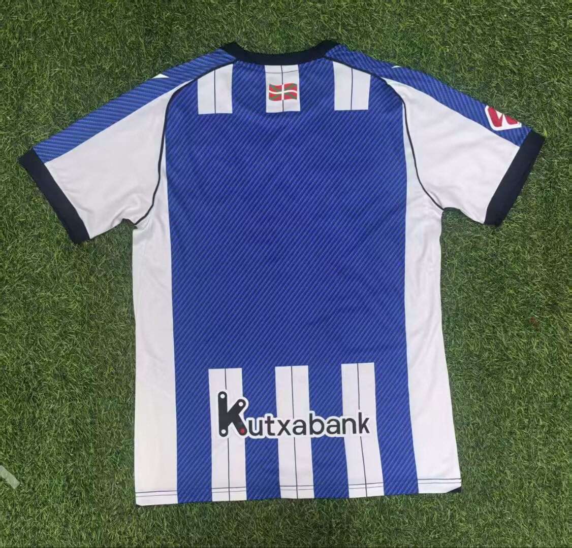 2025/2026 Real Sociedad Home Football Shirt 1:1 Thai Quality