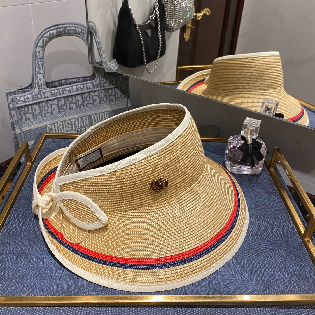 TOP GUCCI  Baseball Cap - Brown