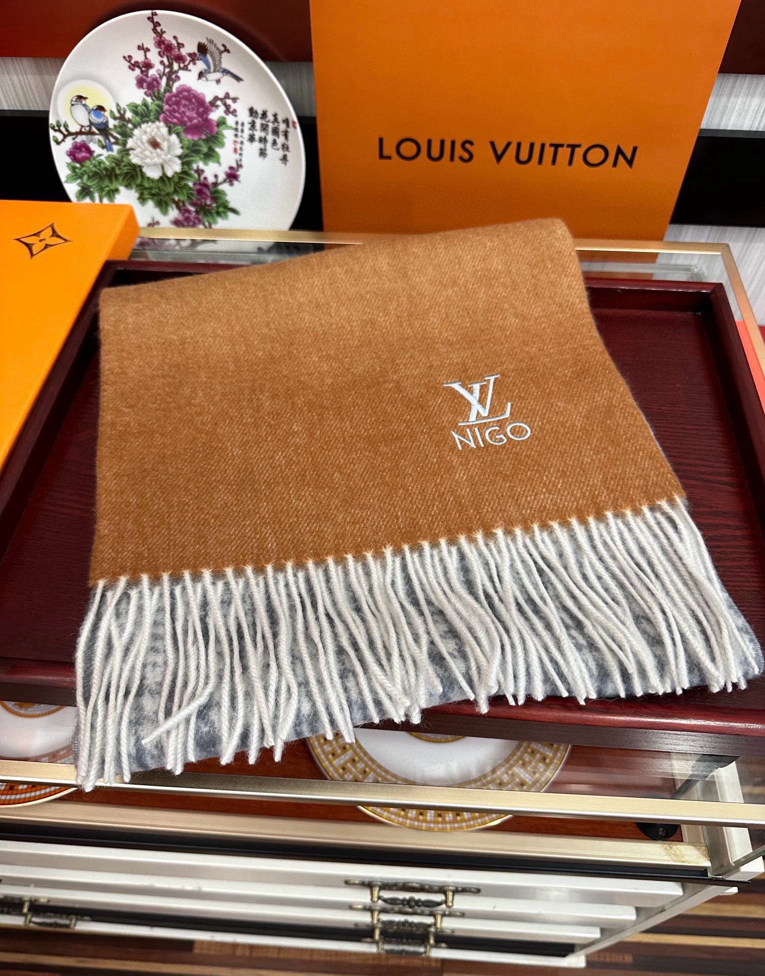 TOP Louis Vuitton LV Wool Scarf 32x200cm- 2 Color