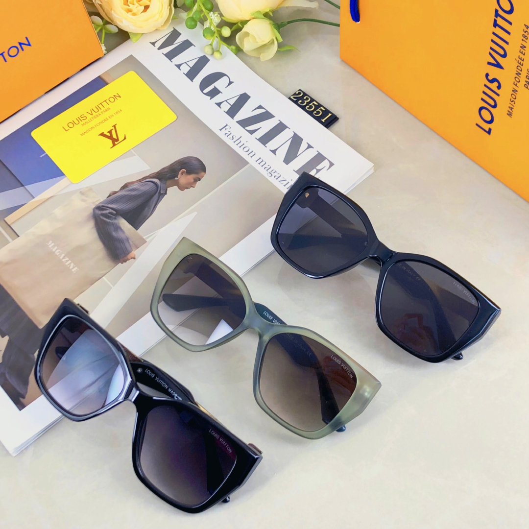 TOP Louis Vuitton LV Sunglasses - 3 Color