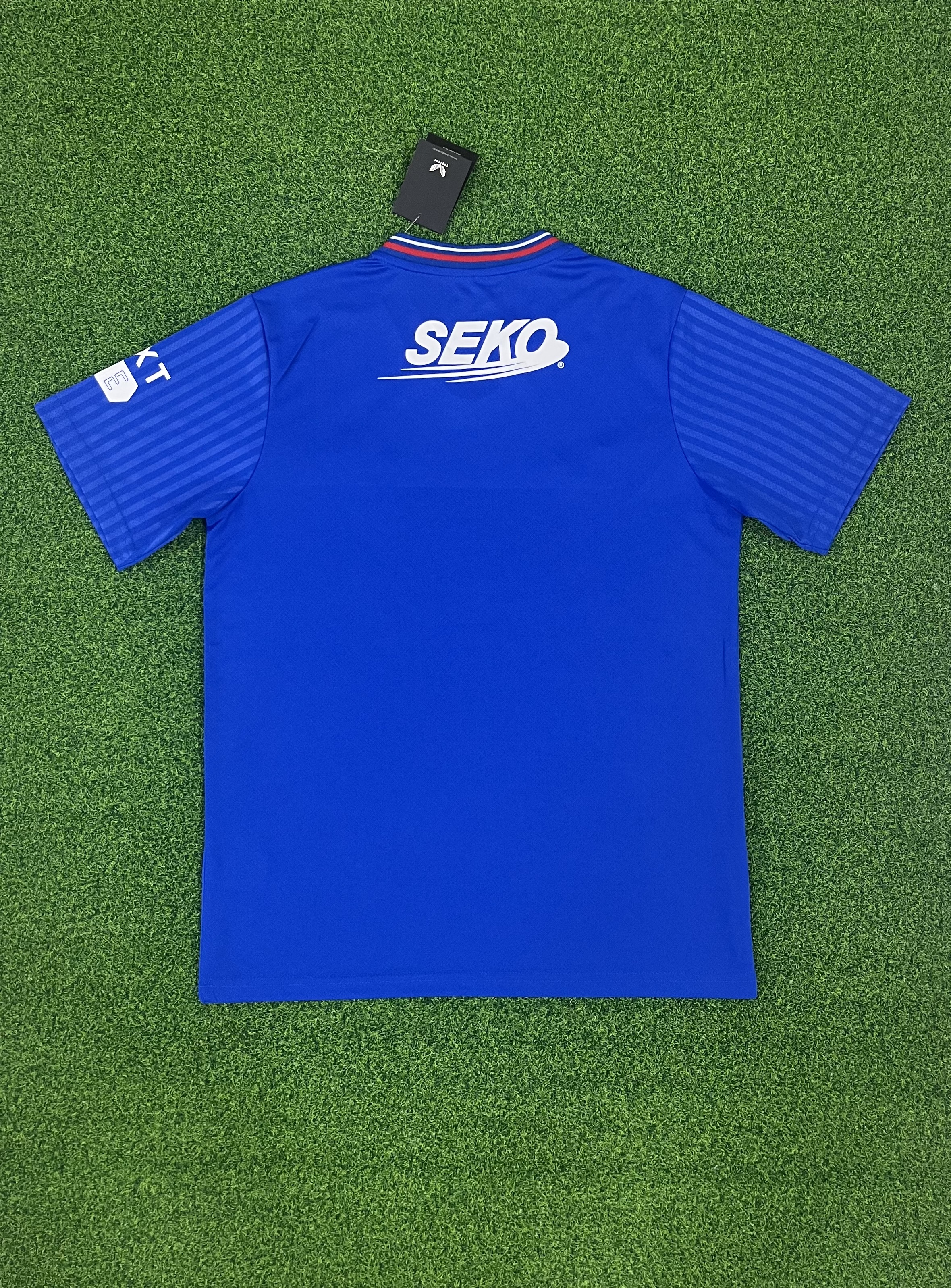 2425 Glasgow Rangers Home   jersey.Player embroidery version