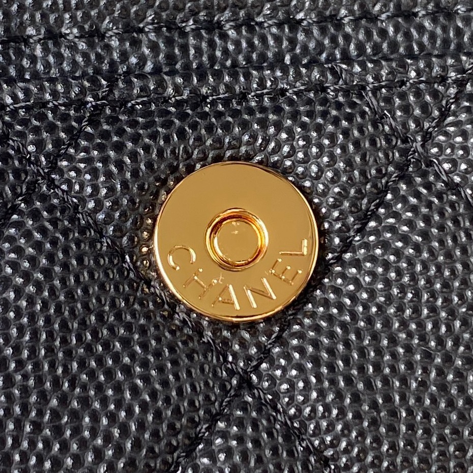 TOP CHANEL Vanity Case 23b Grain Calfskin Bag 17*9.5*8cm -GHW- 4 colours