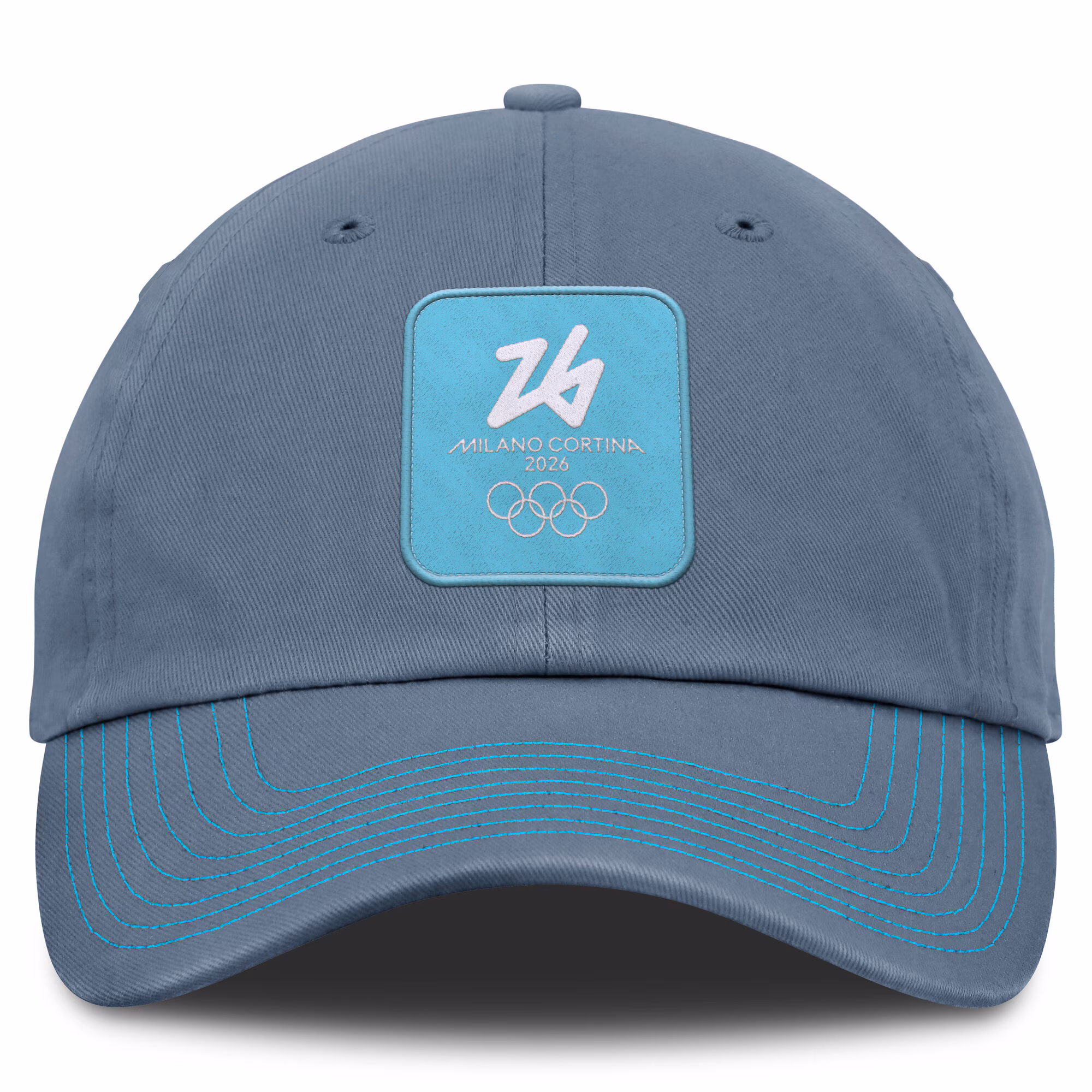 Milano Cortina 2026 Olympics Unstructured Cap - Blue