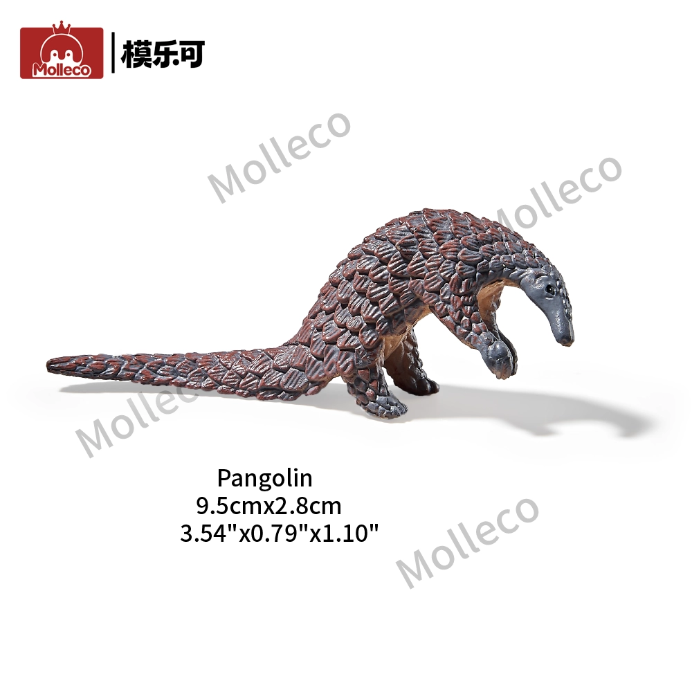 Molleco Animal Figure Toys for Kids and Children  pangolin CP032-3