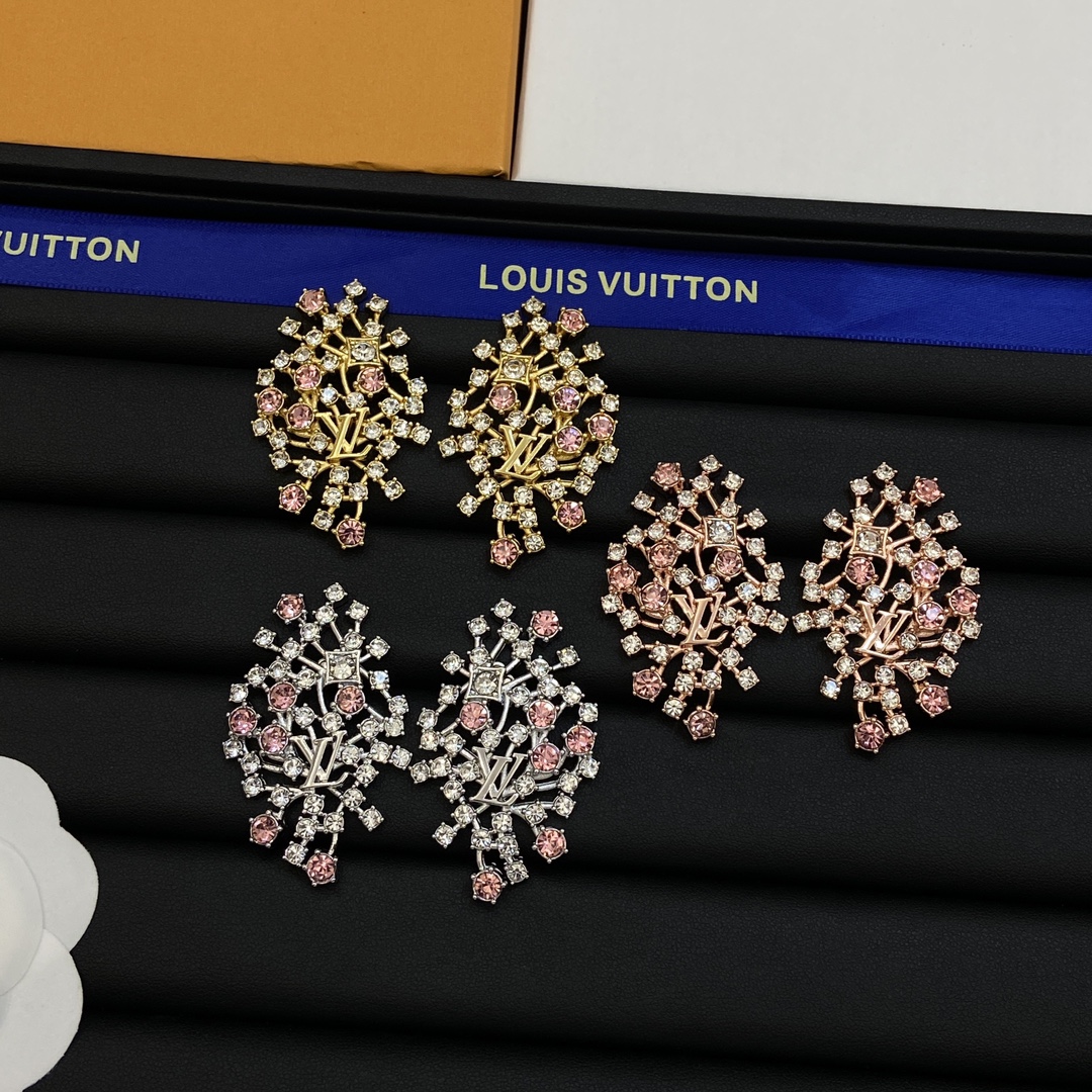 TOP Louis Vuitton LV Earrings - 3 Color
