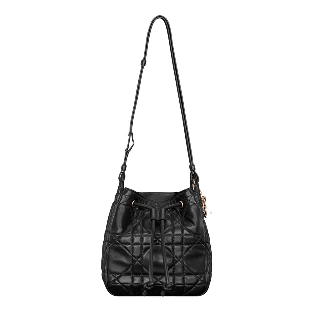 Dior Small D-Motion Bag in Lambskin Cannage（10A Mirror Version）