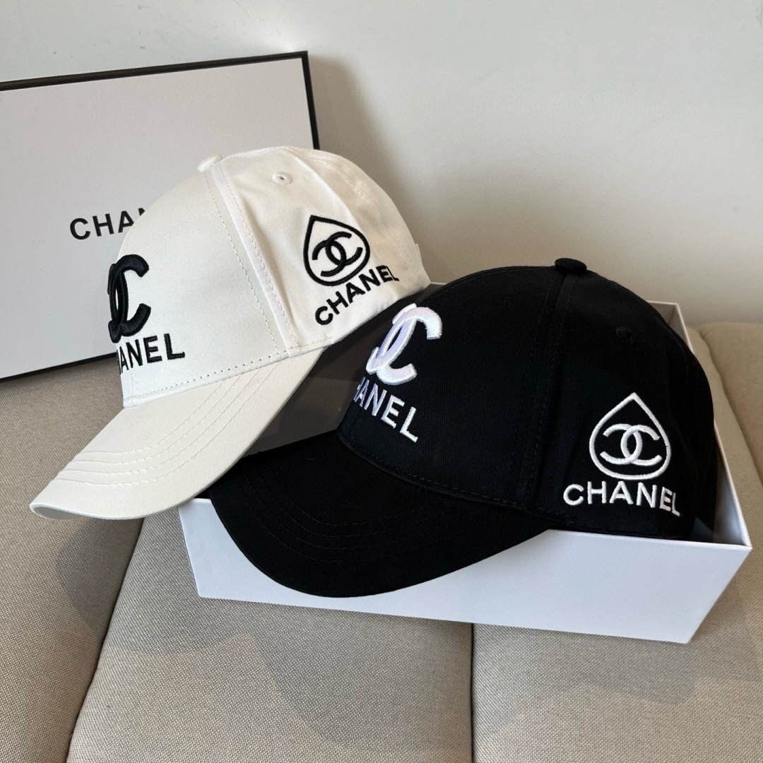 TOP CHANEL Classic Baseball Hat - 2 Colors