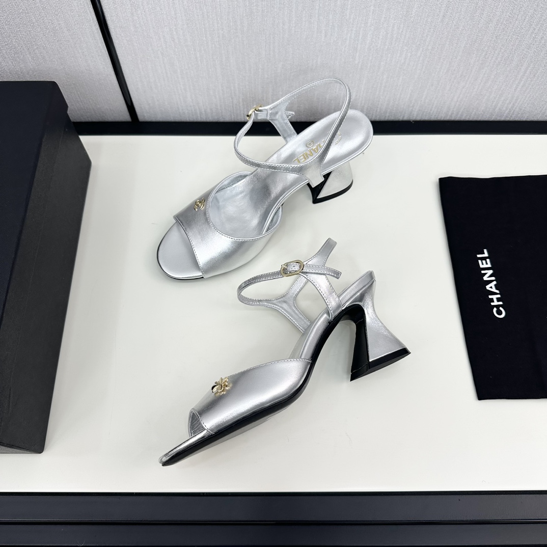 TOP CHANEL High Heels Sandals - 4 Color