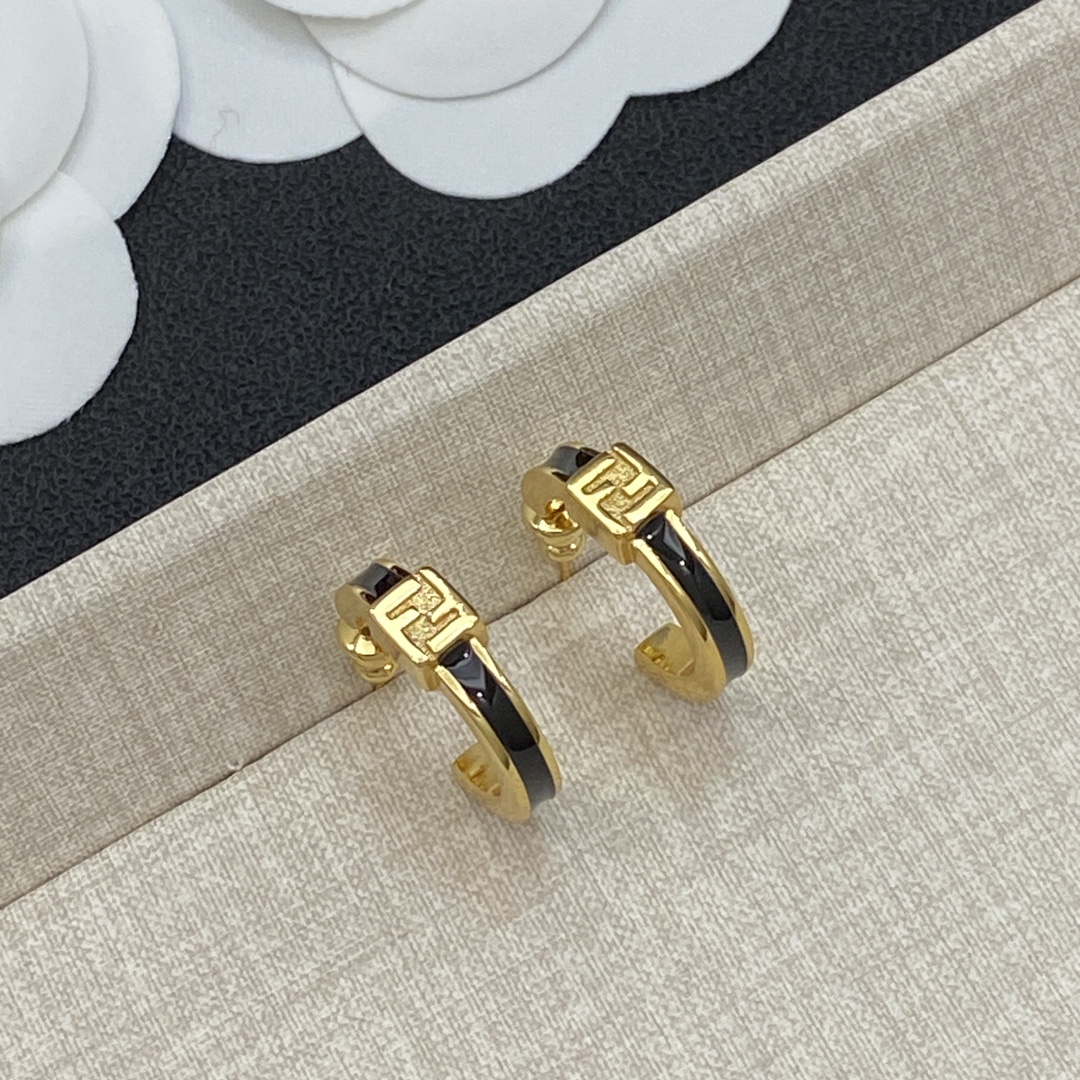 TOP FENDI FF Earrings - 2 Colors