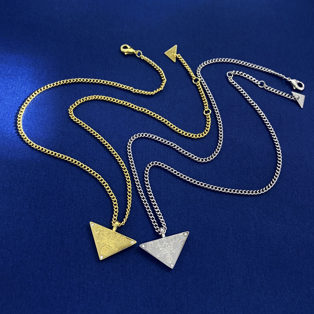 TOP PRADA Necklace - 2 Colors