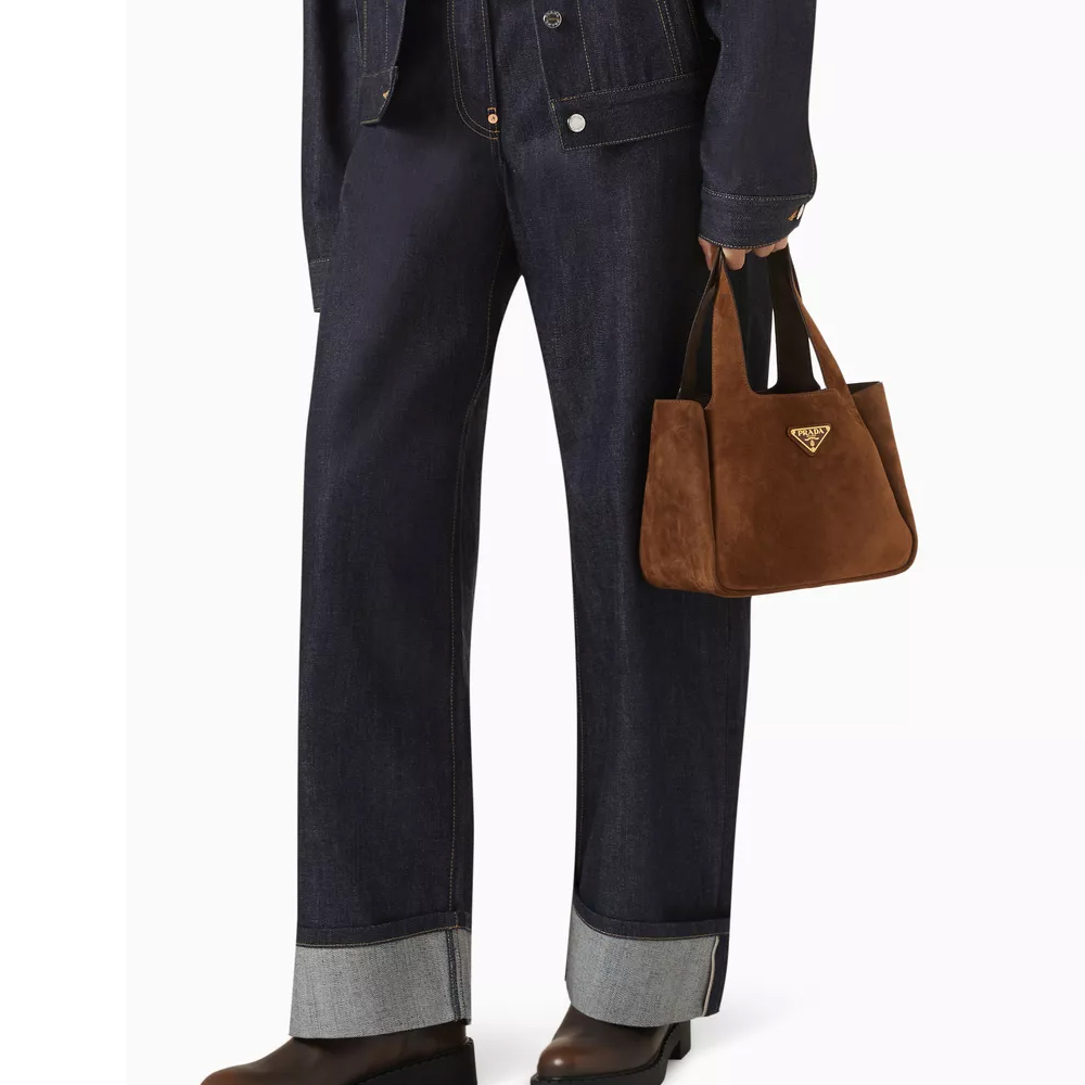 Prada Suede Mni Tote Ld44(Replica)