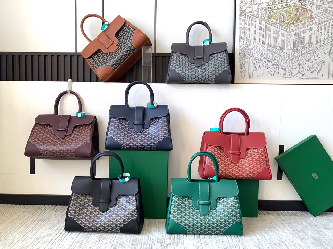 TOP Goyard Saïgon Tote Bag Large 25x16x34cm - 7 Color