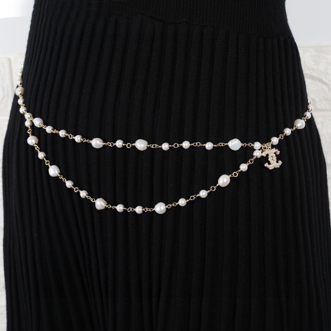 TOP CHANEL Pearl Waist Chain