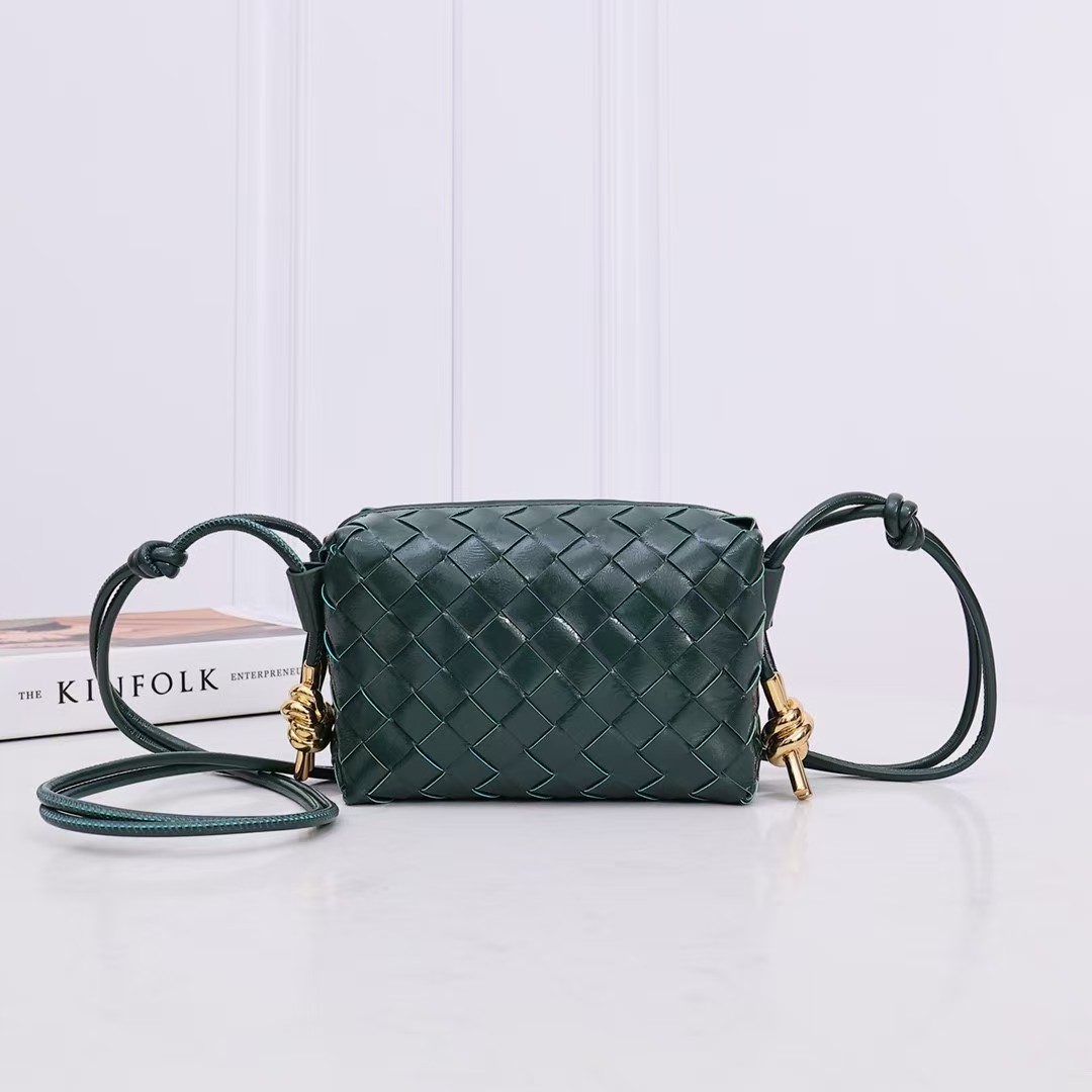 BV Bottega Veneta Mini Loop Metal Knots Bag(Replica)