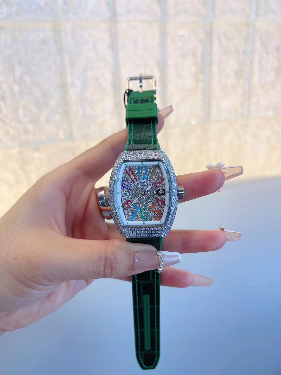 TOP Franck Muller V32 Watch 32mm*42mm -5 Colors