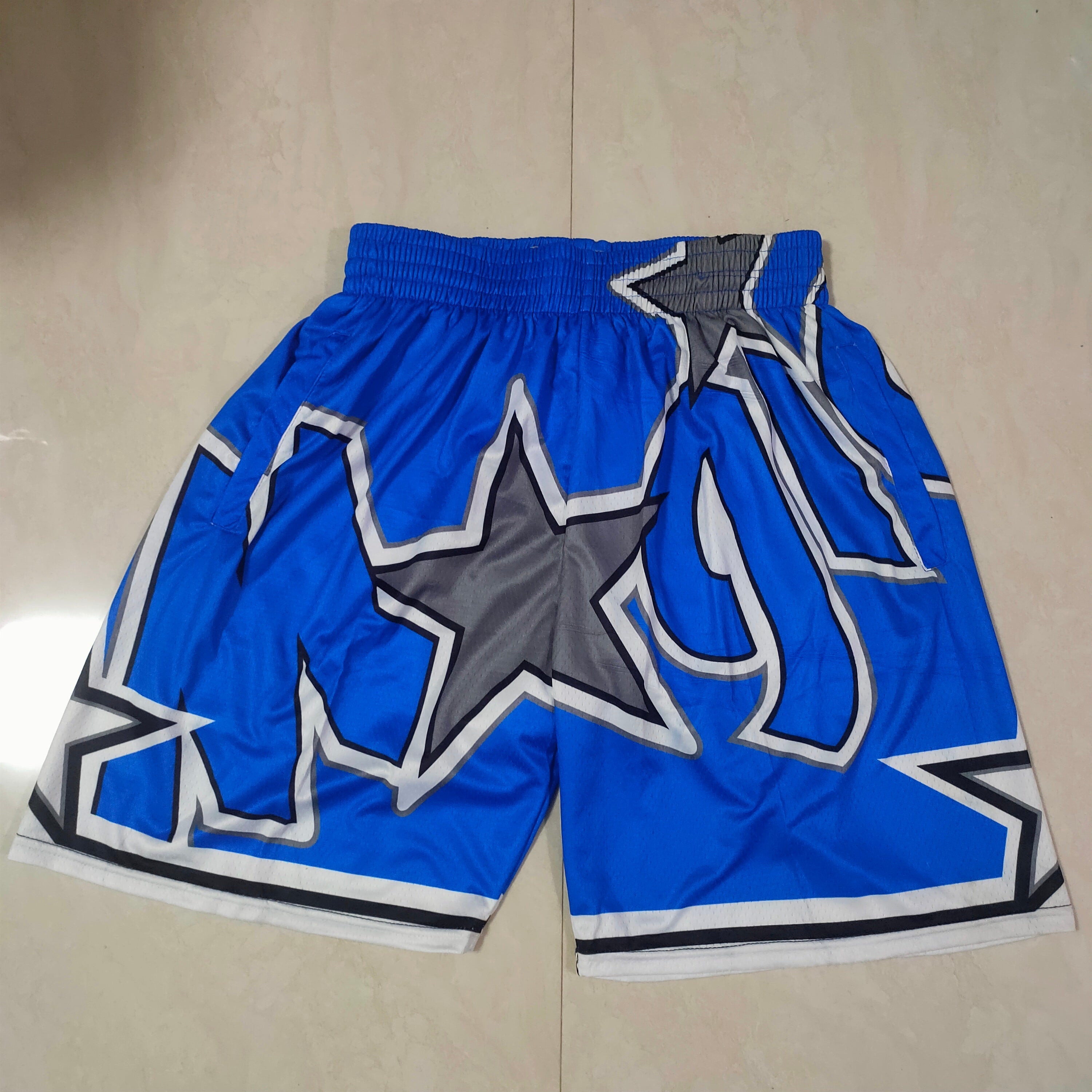 Orlando Magic blue striped mitchell&ness pocket pants