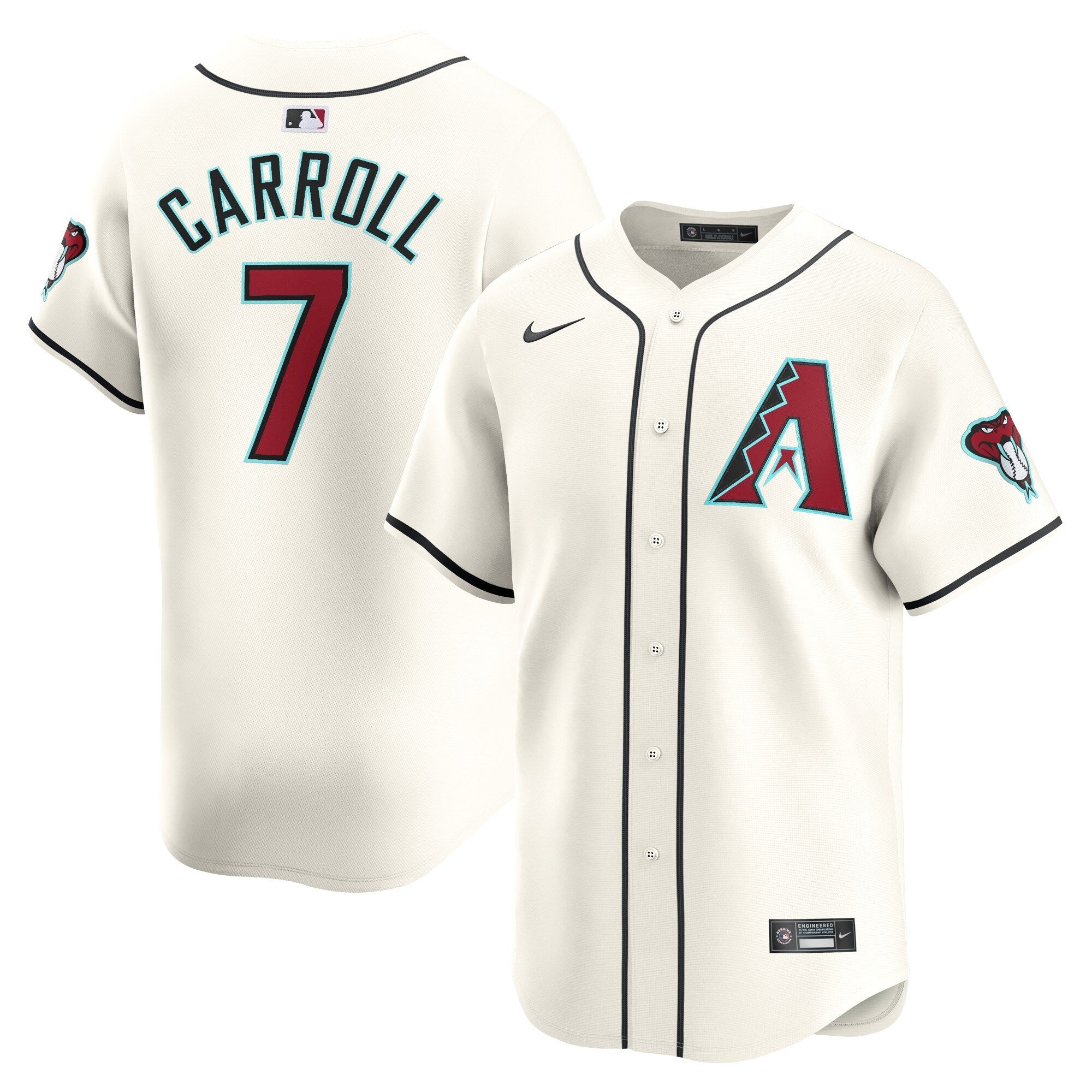 Corbin Carroll Arizona Diamondbacks  Home Limited Player Jersey - White