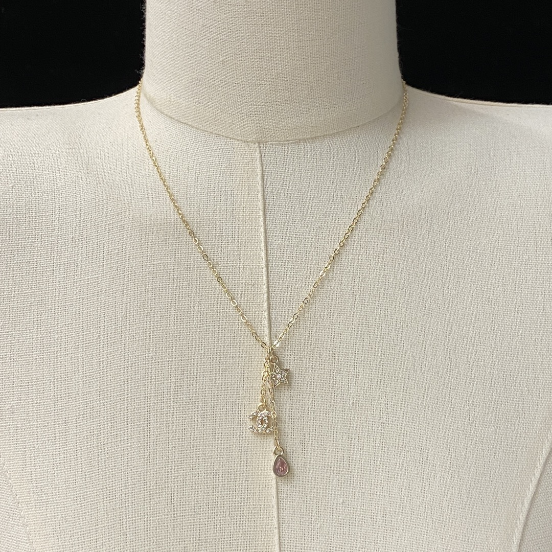 TOP CHANEL CC Necklace - 2 Colors