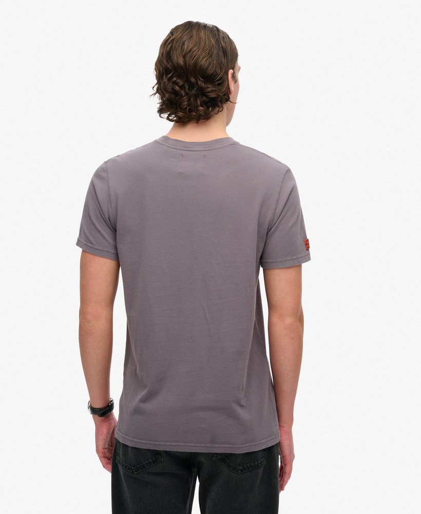 Workwear Gasoline Graphic Tee | Rock Dark Grey