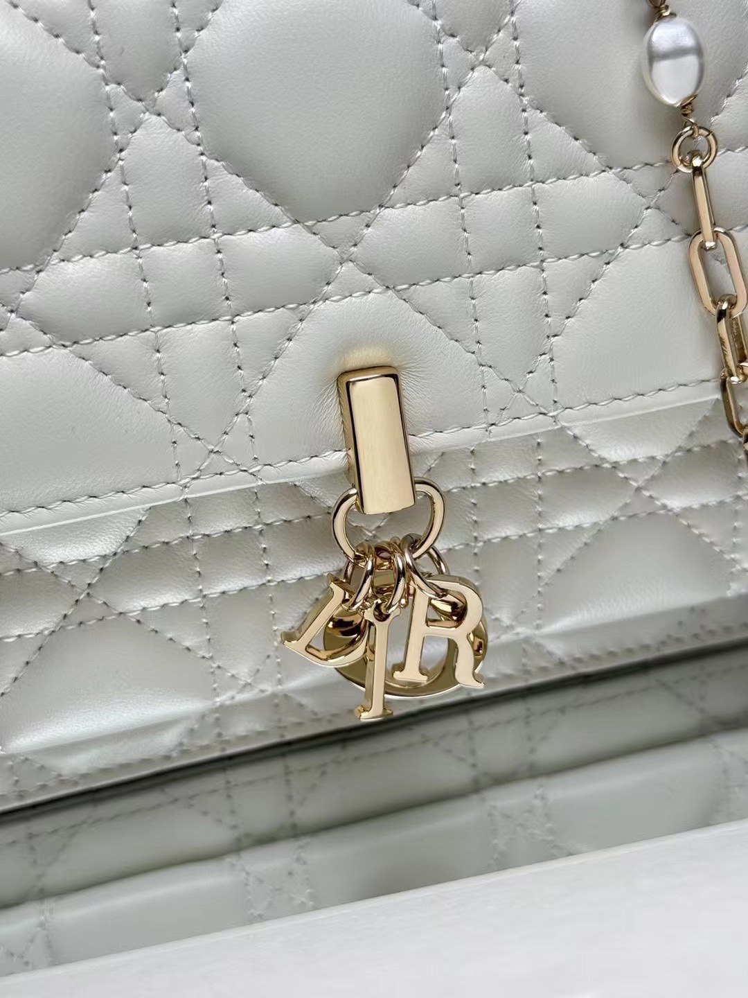 TOP Christian Dior Chain Pouch Bag 19.5 x 12.5 x 5cm - 3 Color & GHW