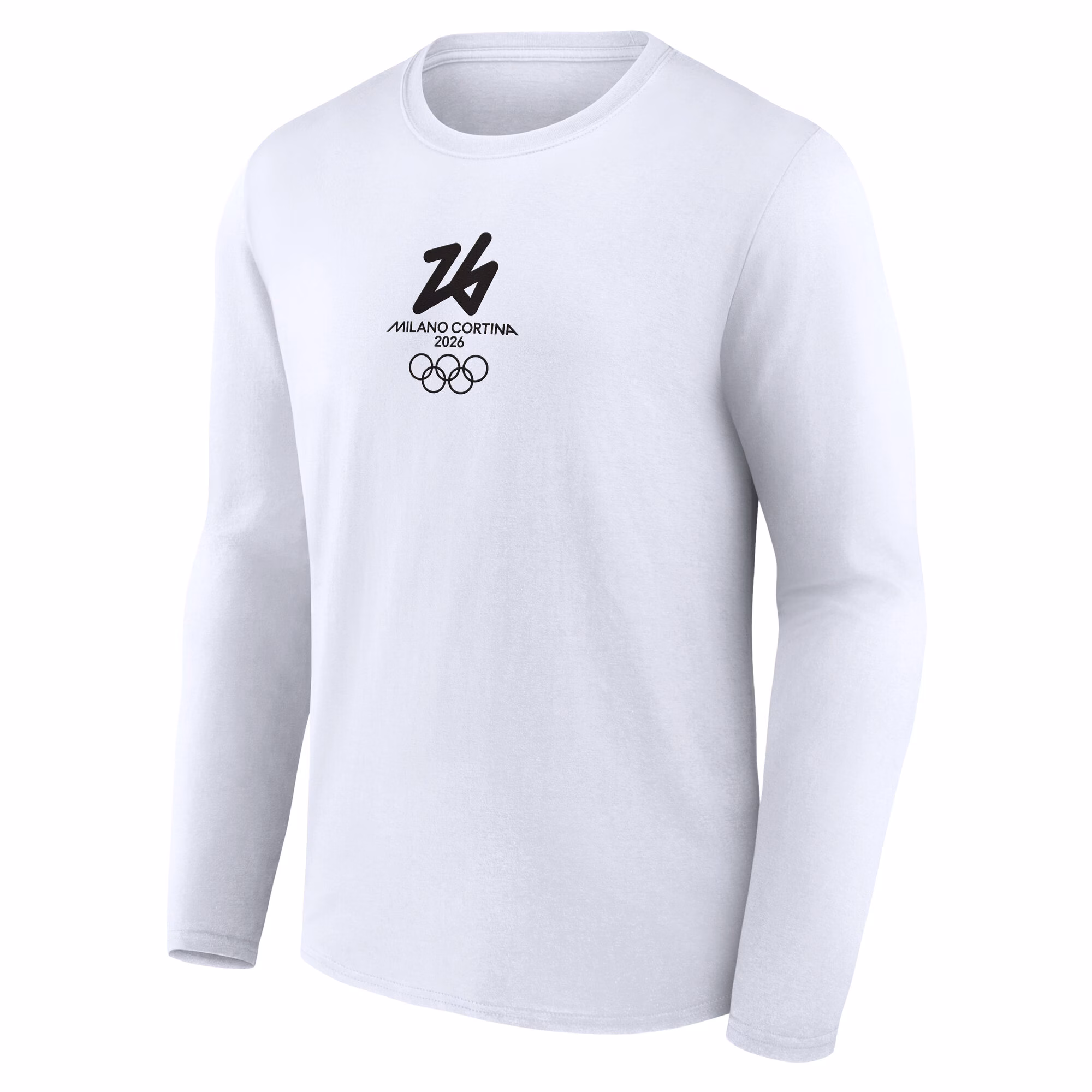Milano Cortina 2026 Olympics Marvel Graphic Long Sleeve T-Shirt - White