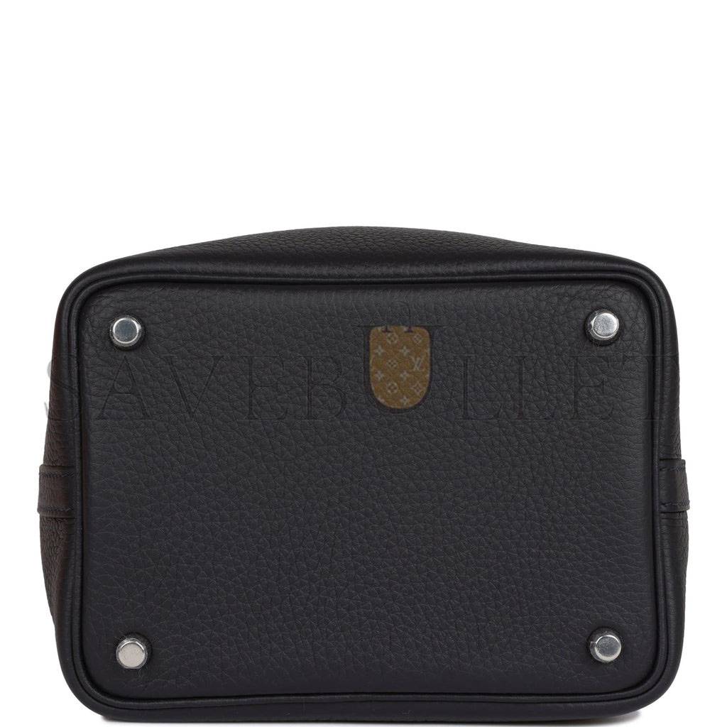 HERMES MASTER PICOTIN LOCK 18 CABAN CLEMENCE PALLADIUM HARDWARE (18*13*18cm)