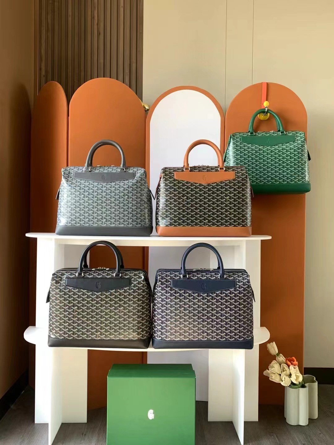 TOP Goyard Cisalpin Briefcase 29x9x39cm - 5 Color