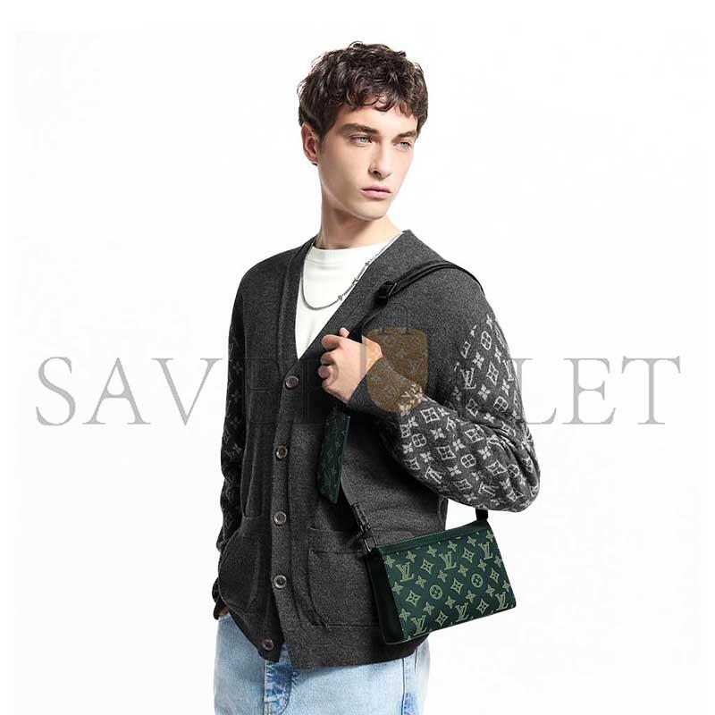 LOUIS VUITTON MASTER GASTON WEARABLE WALLET M27148 (22*14.5*4.5cm)