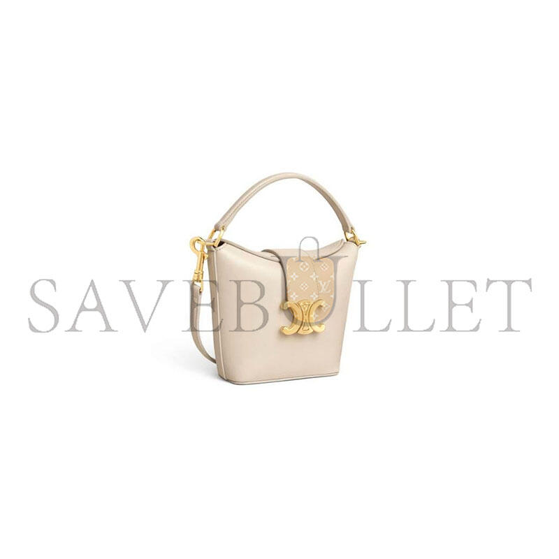 CELINE MINI BUCKET LOUISE IN SMOOTH CALFSKIN 10K943FJ9-02LS (13.5*12.5*5cm)