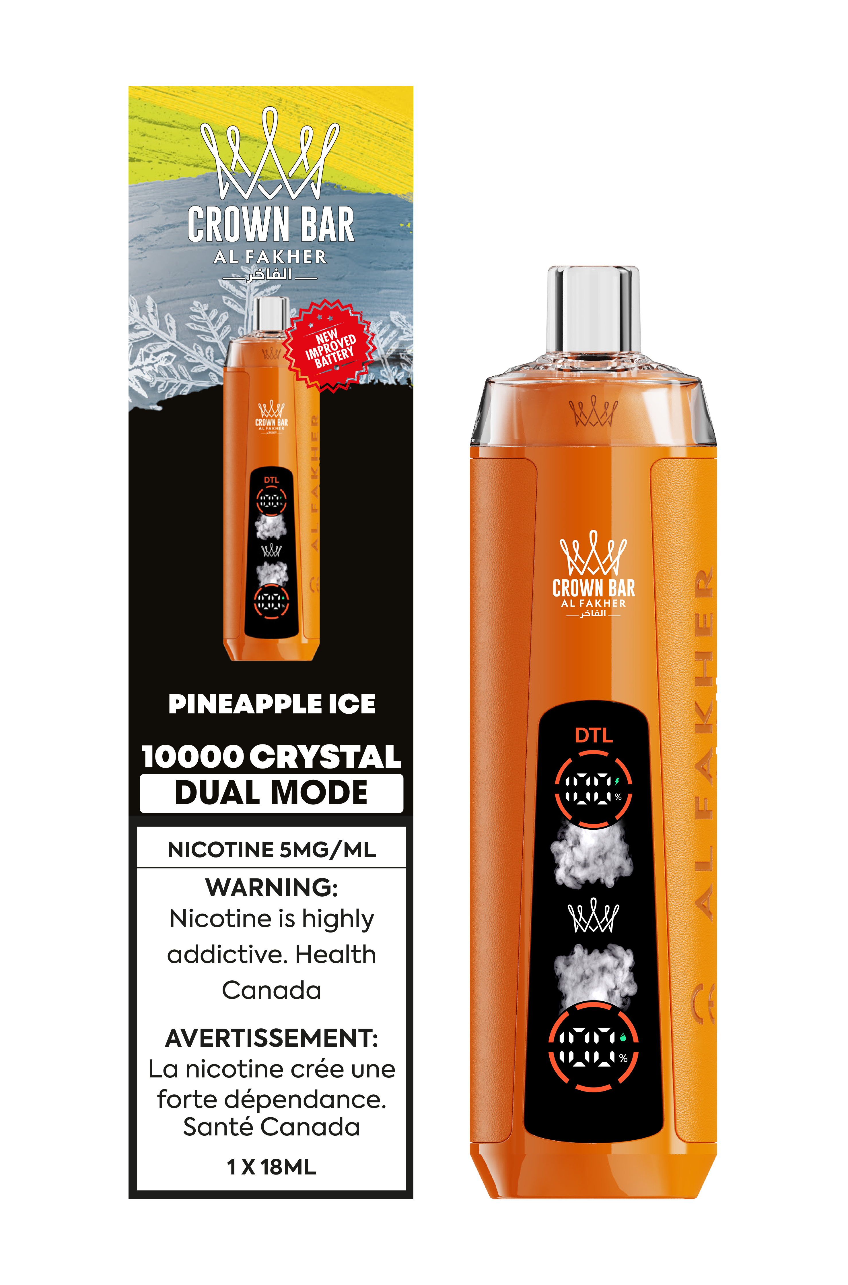 AL FAKHER 10000 CRYSTAL DUAL MODE