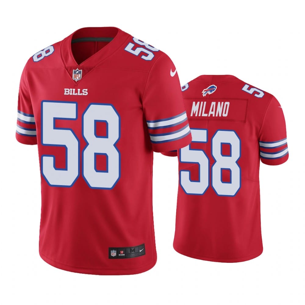 Matt Milano Buffalo Bills Jersey