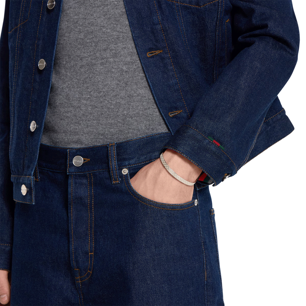 Gucci Diamante cuff bracelet(Replica)