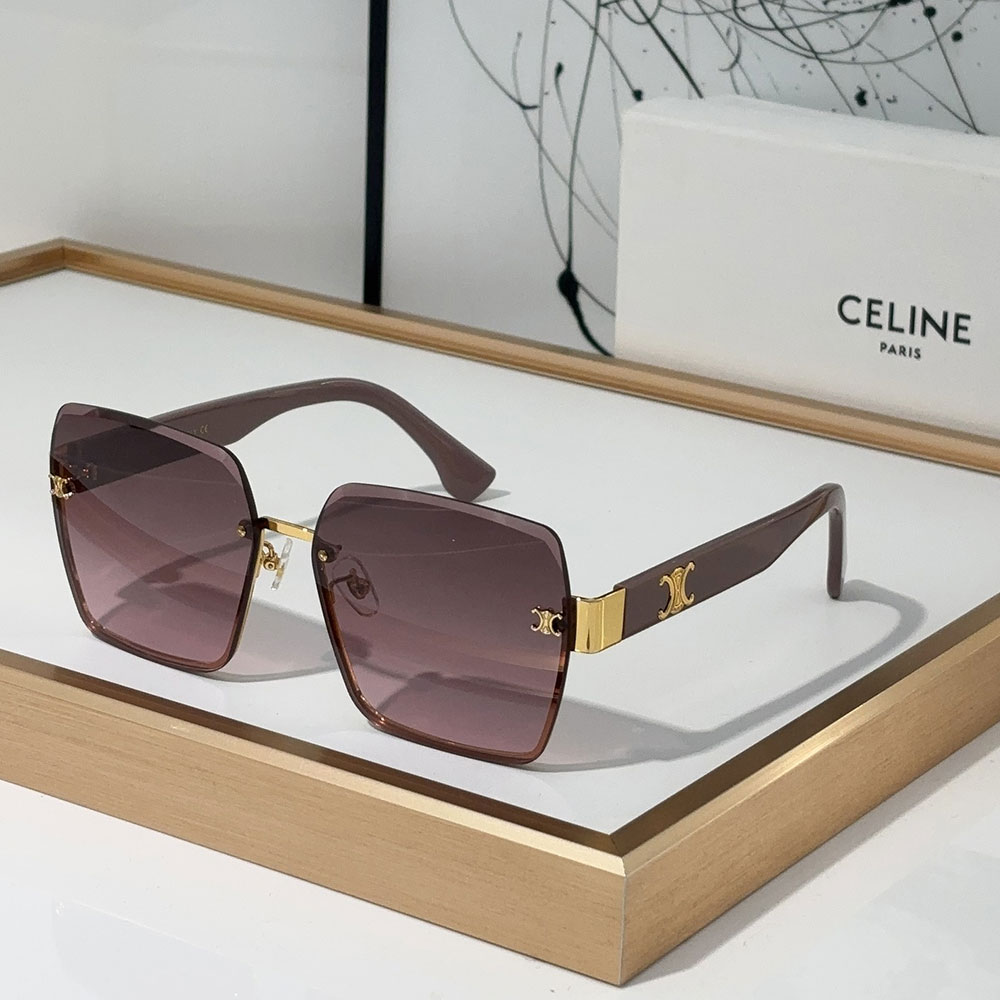 Celine   Stylish Temperament  sunglasses Top quality （Replica）