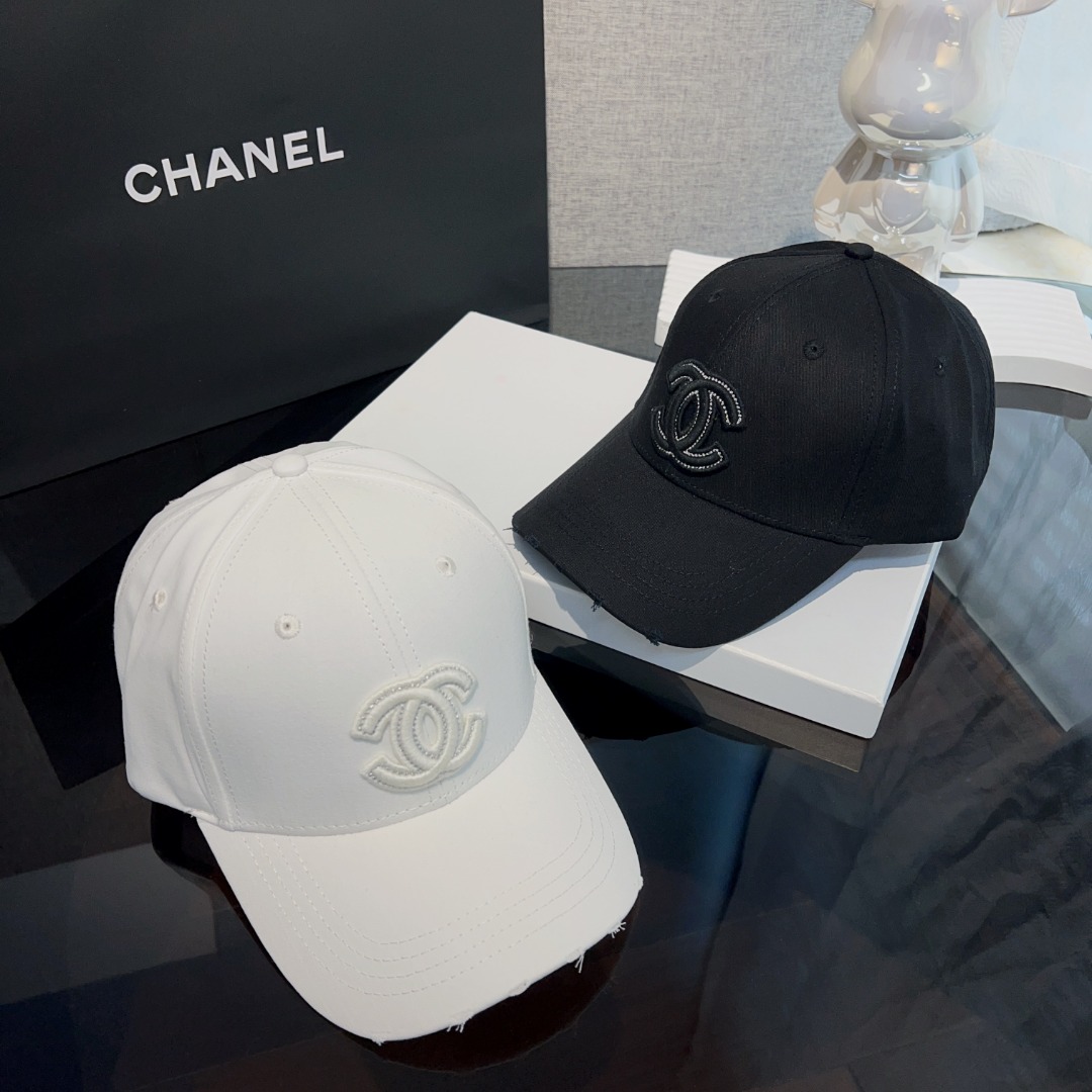 TOP CHANEL Classic Versatile Baseball Hats - 2 Colors